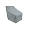 Eevelle MERIDIAN Series, High Back Patio Chair Cover - Silver, 32.5L x 25.5W x 34H MDCHB-SLR - alternate 1